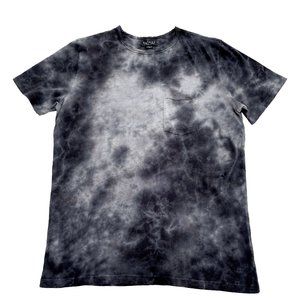 Velvet By Graham & Spencer Trevor Tie Dye T Shirt - Black, White | Med